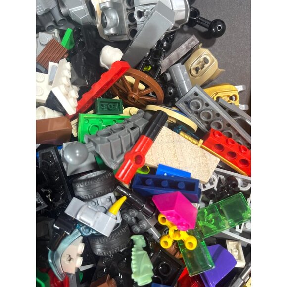 Lego Building Blocks Bricks Bundle Miscellaneous Pieces By the Pound - Picture 6 of 9
